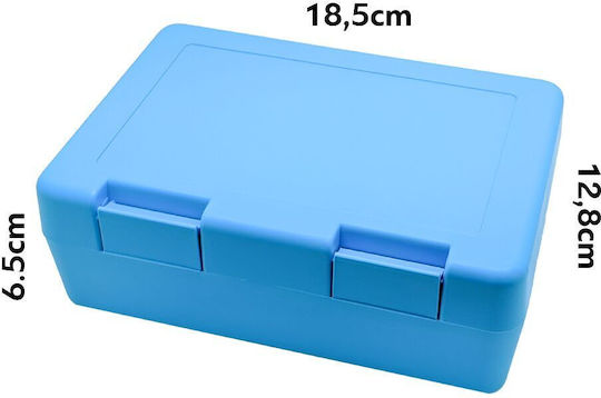 Koupakoupa Plastic Kids' Food Container Light Blue