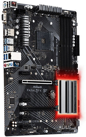 ASRock Fatal1ty B450 Gaming K4 Motherboard ATX με AMD AM4 Socket 90-MXB8A0-A0UAYZ