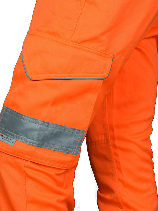 Visibility C1 Reflectorizant Pantaloni de Lucru Portocaliu