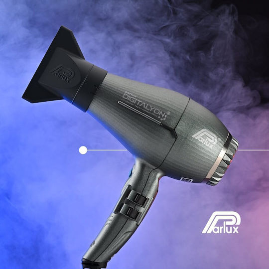 Parlux Digitalyon Ionic Professional Hair Dryer 2400W Glitter Grey