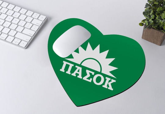 Koupakoupa Pasok Green Mouse Pad (230mm) Green KP_16024_MOUSEPAD-HEART