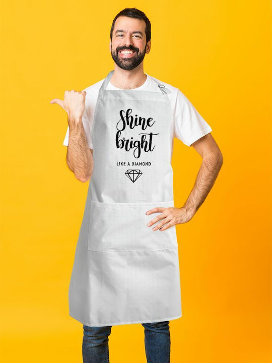 Koupakoupa like a Küchenschürze Weiß KP_11489_APRON-BBQ-ADULT 1Stück