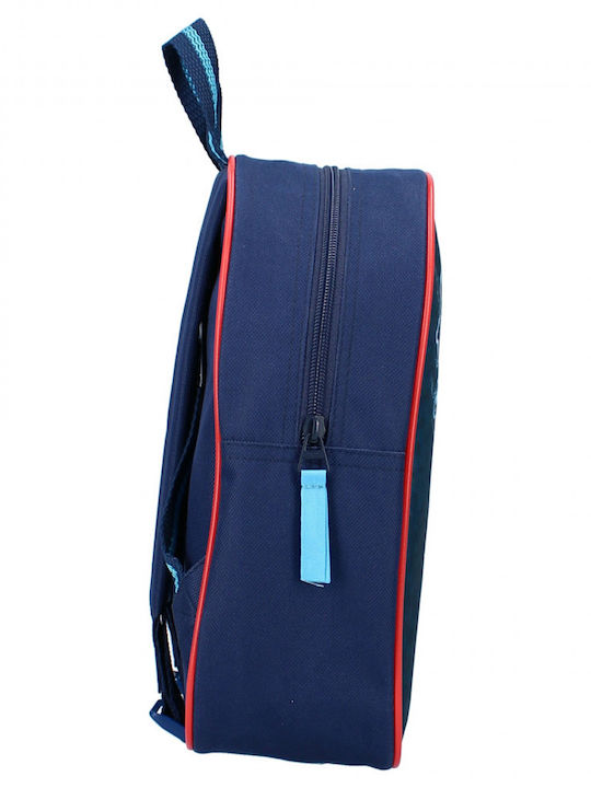 Marvel School Bag Backpack Kindergarten Blue 5.7Liters