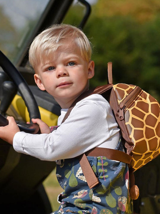 Littlelife Σχολική Τσάντα Πλάτης Νηπιαγωγείου Καφέ 14 x 14 x 23εκ