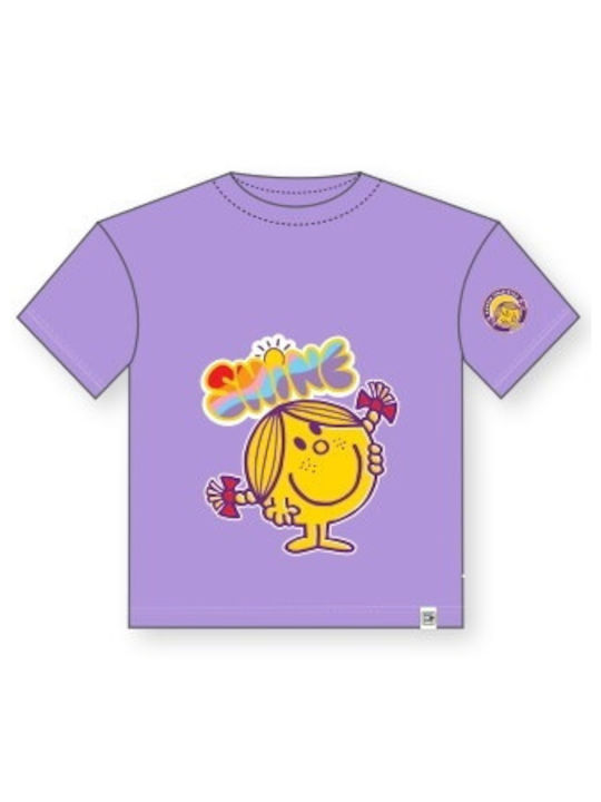 CHartini Poli Kids T-shirt Lilac Η Κυρία Γελαστούλα HP.TST.0002