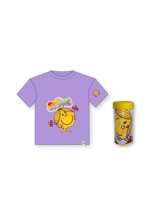 CHartini Poli Kids T-shirt Lilac Η Κυρία Γελαστούλα HP.TST.0001