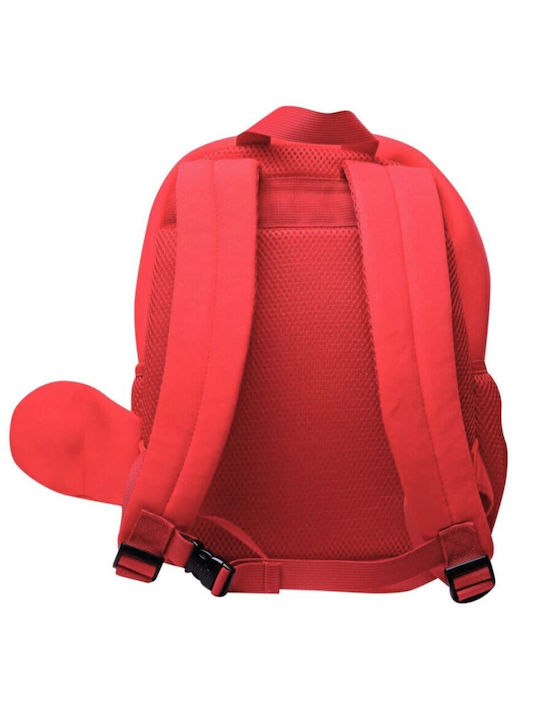 NOHOO Schulranzen Rucksack Kindergarten Rote 26 x 13 x 32cm