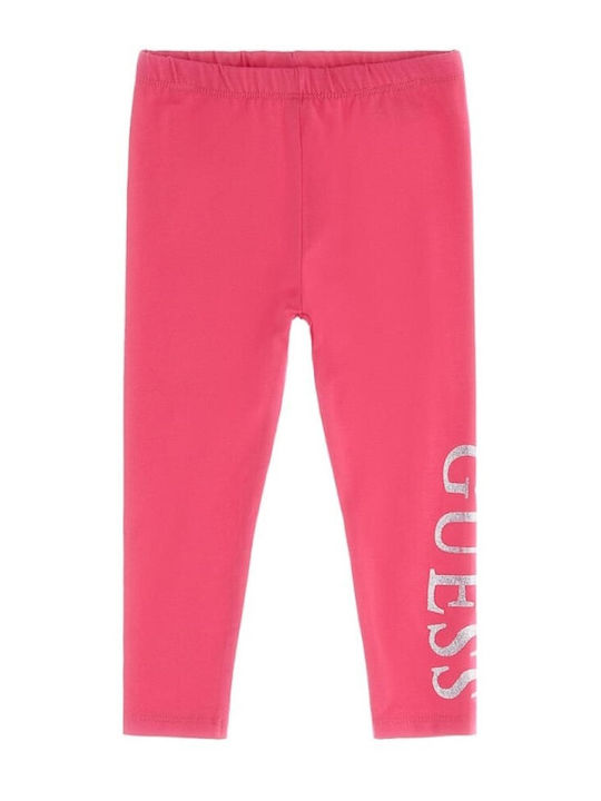 Guess Kinder Leggings Lang Rosa