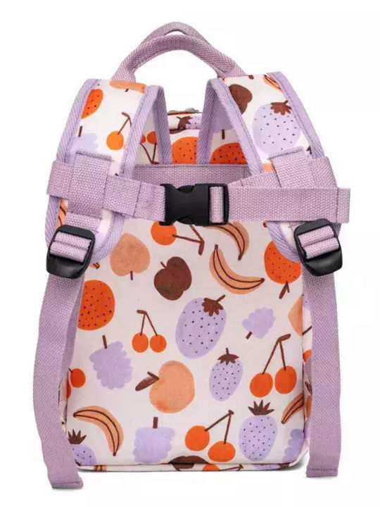 Petit Monkey Ghiozdan Școală de Spate Grădinița Multicolor cu Husă pentru sticlă de apă