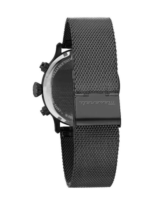 Maserati Epoca Men's Watch 42mm Battery Chronograph With Black Steel Bracelet