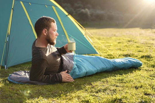 Bestway Sac de dormit Single 2 Sezoane Pavillo Hiberhide 10 Blue Left