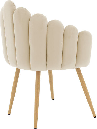 Chair Dining Room Briella 61x51x85cm Ecru Chair Dining Room Briella 61x51x85cm Ecru
