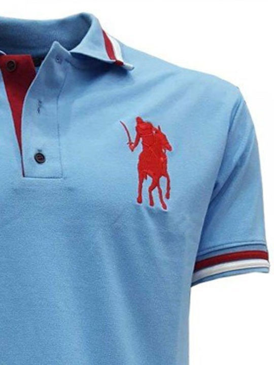 Polo Μπλούζα Κοντομάνικη Γαλάζια