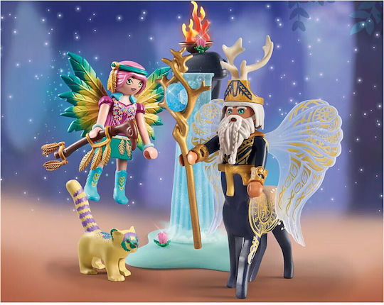 Playmobil Ayuma Abjatus & Knight Fairy Hildi за 7-12 години