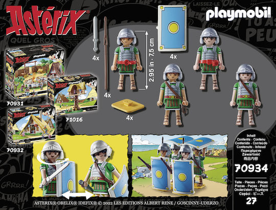 Playmobil Asterix Asterix: Roman troop for 5-99 years old