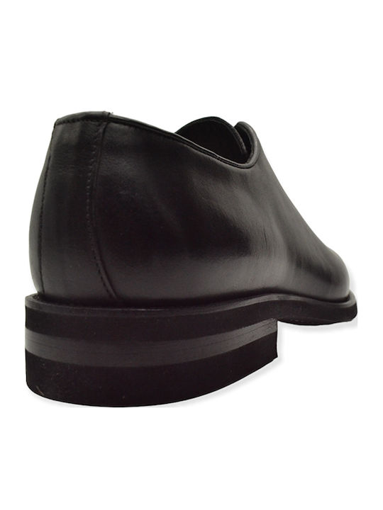 Leder Herren Freizeitschuhe Schwarz