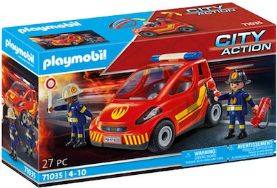 Playmobil City Action Όχημα Πυροσβεστικής για 4-10 ετών