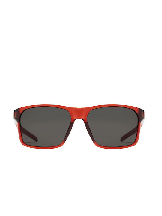 Hawkers Sonnenbrillen mit Rot Rahmen und Gray Polarisiert Linse HTRA23RBTP