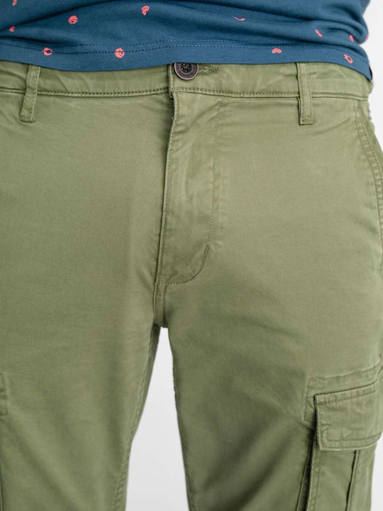 Petrol Industries Men's Trousers Cargo Khaki