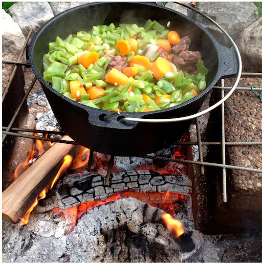 Esschert Design Κατσαρόλα για Camping 4lt
