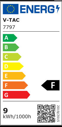 V-TAC LED-Lampe 9W Röhrenform 60εκ. für Fassung G13 und Form T8 Naturweiß 850lm