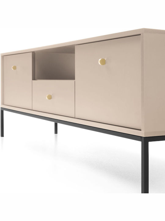 Έπιπλο Τηλεόρασης Mono Μπεζ Μ153.4xΠ39xΥ56cm