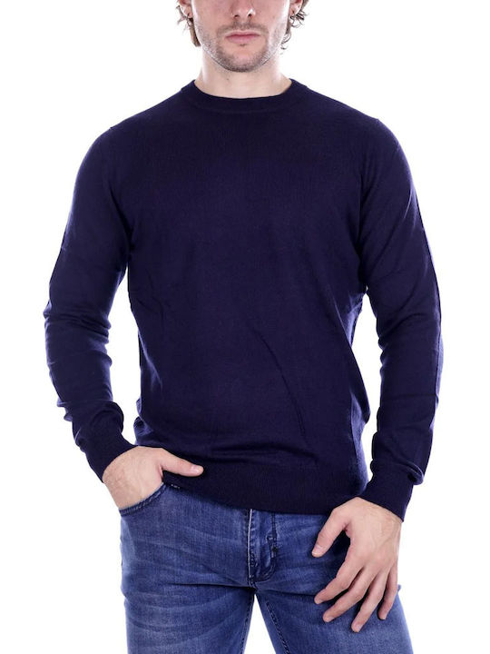 Antony Morato Timeless Herren Langarm-Pullover Blau