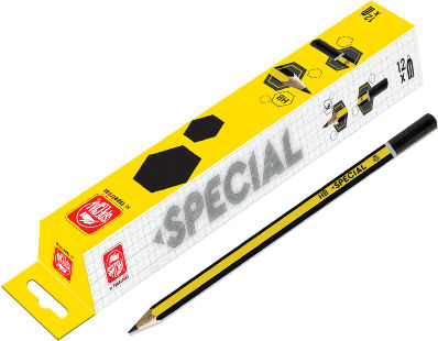 Special Bleistift HB Mehrfarbig
