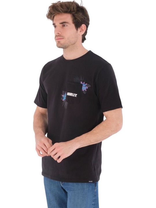 Hurley T-shirt Μαύρο