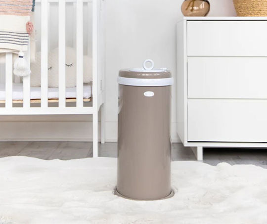 Ubbi Diaper Disposal Bin Beige 1pcs