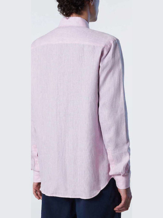 North Sails Linen Shirt Pink