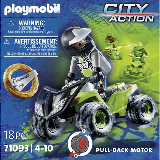 Playmobil City Action Racing Quad για 4-10 ετών