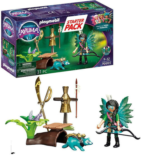 Playmobil Ayuma Starter Pack Knight Fairy με Ρακούν για 7-12 ετών