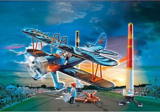 Playmobil Stunt Show Phoenix Biplane για 5-12 ετών