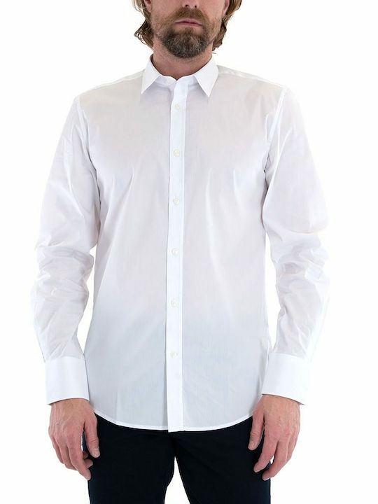 Antony Morato Men's Shirt Long Sleeve White