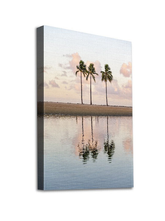 Walls Palms On The Beach Painting On Canvas 30x40cm