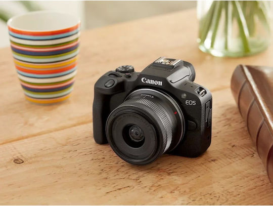 Canon EOS R100 Mirrorless Camera Kit (RF-S 18-45mm f/4.5-6.3 IS STM) Black