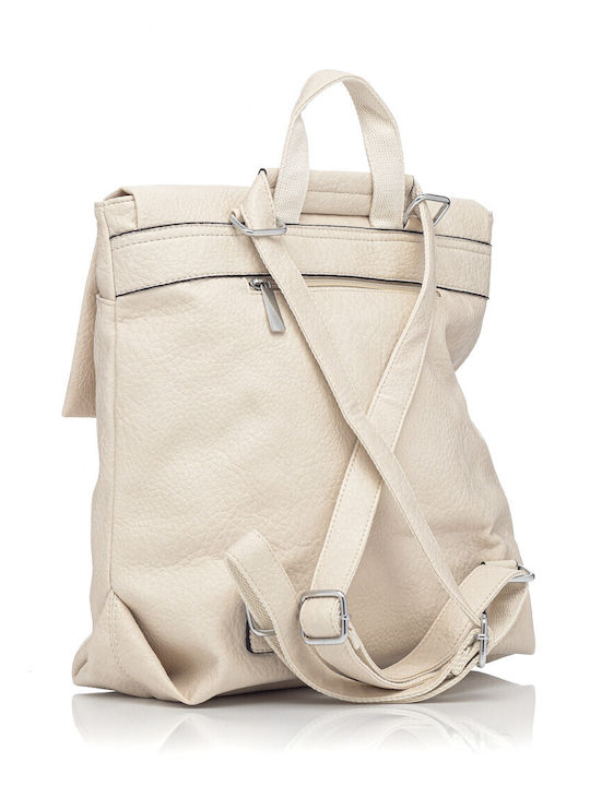 V-store Women's Bag Backpack Beige