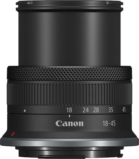 Canon EOS R100 Mirrorless Camera Kit (RF-S 18-45mm f/4.5-6.3 IS STM + RF-S 55-210mm f/5-7.1 IS STM) Black