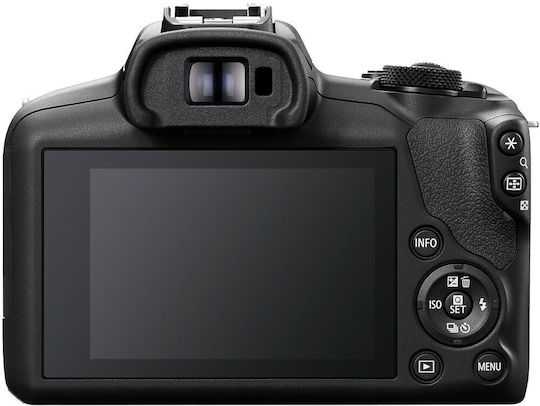 Canon EOS R100 Mirrorless Camera Kit (RF-S 18-45mm f/4.5-6.3 IS STM + RF-S 55-210mm f/5-7.1 IS STM) Black