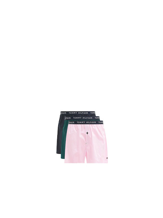 Tommy Hilfiger Herren-Boxershorts 3Packung Mehrfarbig