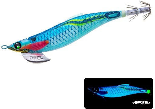 Duel EZ-Q FINPLUS Tintenfisch-Jigs Leuchtend Fuchsie