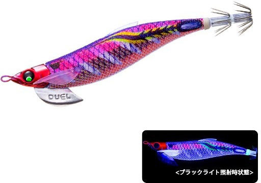 Duel EZ-Q FINPLUS Tintenfisch-Jigs Leuchtend Fuchsie