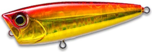 Duel Hardcore Lg Popper Momeli Artificiale Popper Fluorescente 5cm 4.5g
