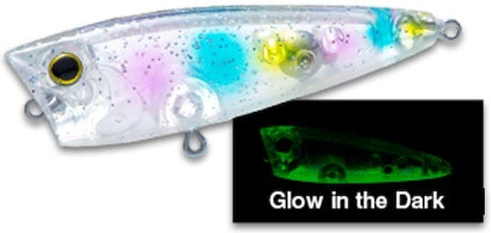 Duel Hardcore Lg Popper Momeli Artificiale Popper Fluorescente 5cm 4.5g