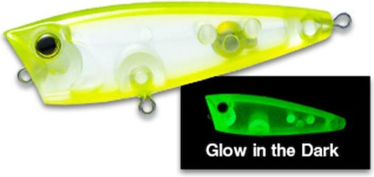 Duel Hardcore Lg Popper Momeli Artificiale Popper Fluorescente 5cm 4.5g