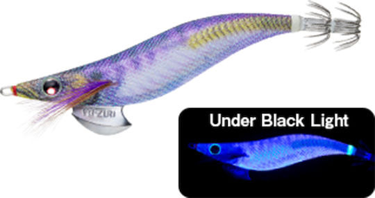 Yo-Zuri Aurie-Q Long Künstliche Köder Tintenfisch-Jigs Leuchtend No3
