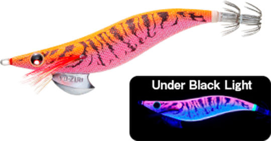 Yo-Zuri Aurie-Q Long Squid Jigs Fluorescente No3