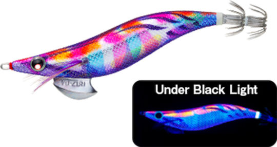 Yo-Zuri Aurie-Q Long Squid Jigs Fluorescente No3