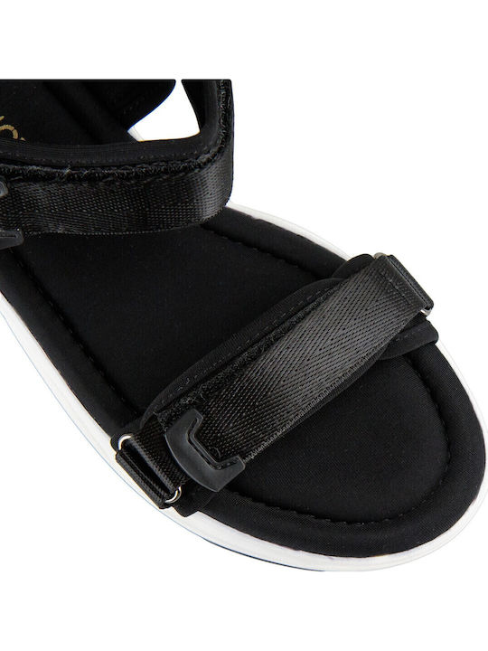 Women's Flat Sandals Flatforms Black